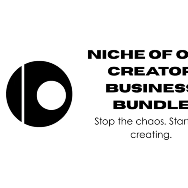 Niche of One Creator Business Bundle cover