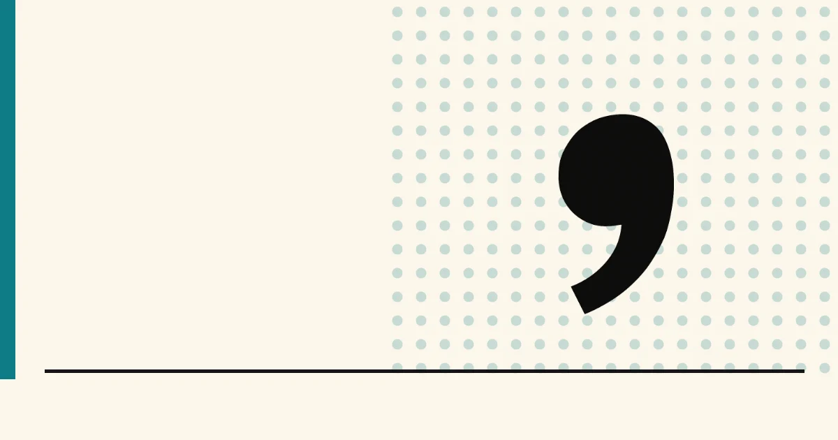 Flat black silhouette of a quotation mark — why inspirational quotes don't sell anything
